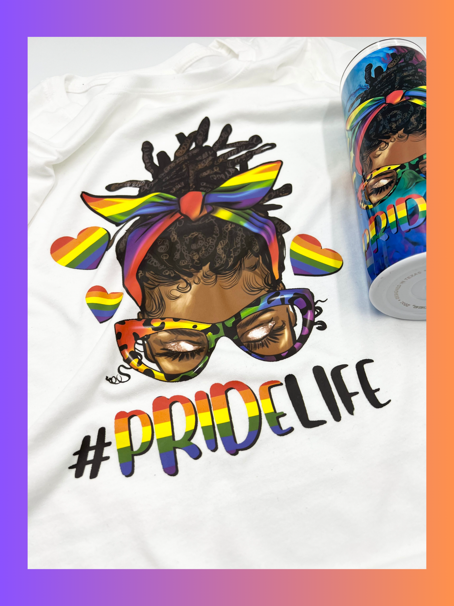 Pride "Loc'd" Tee & Tumbler
