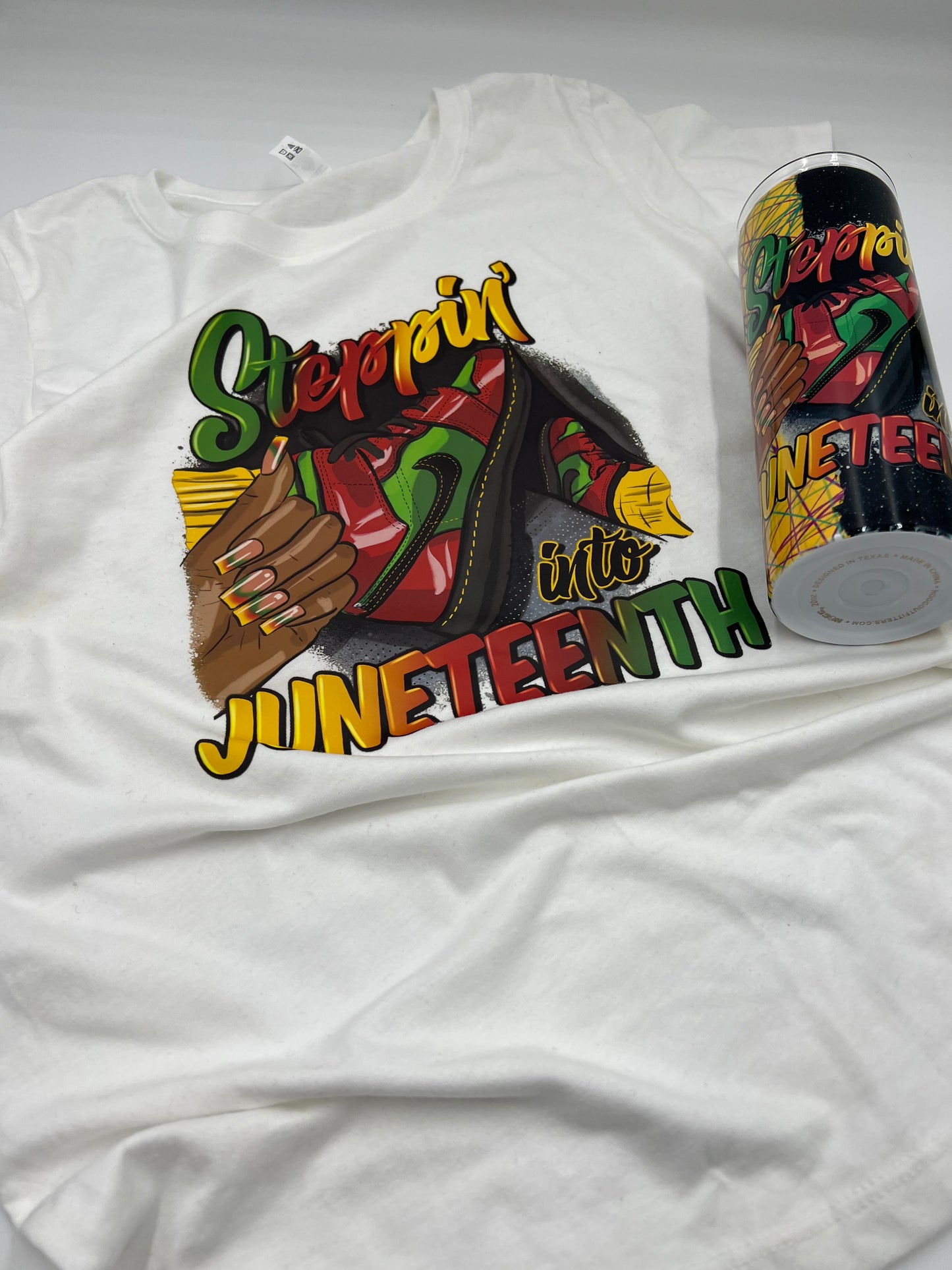 Copy of Juneteenth Tee & Tumbler