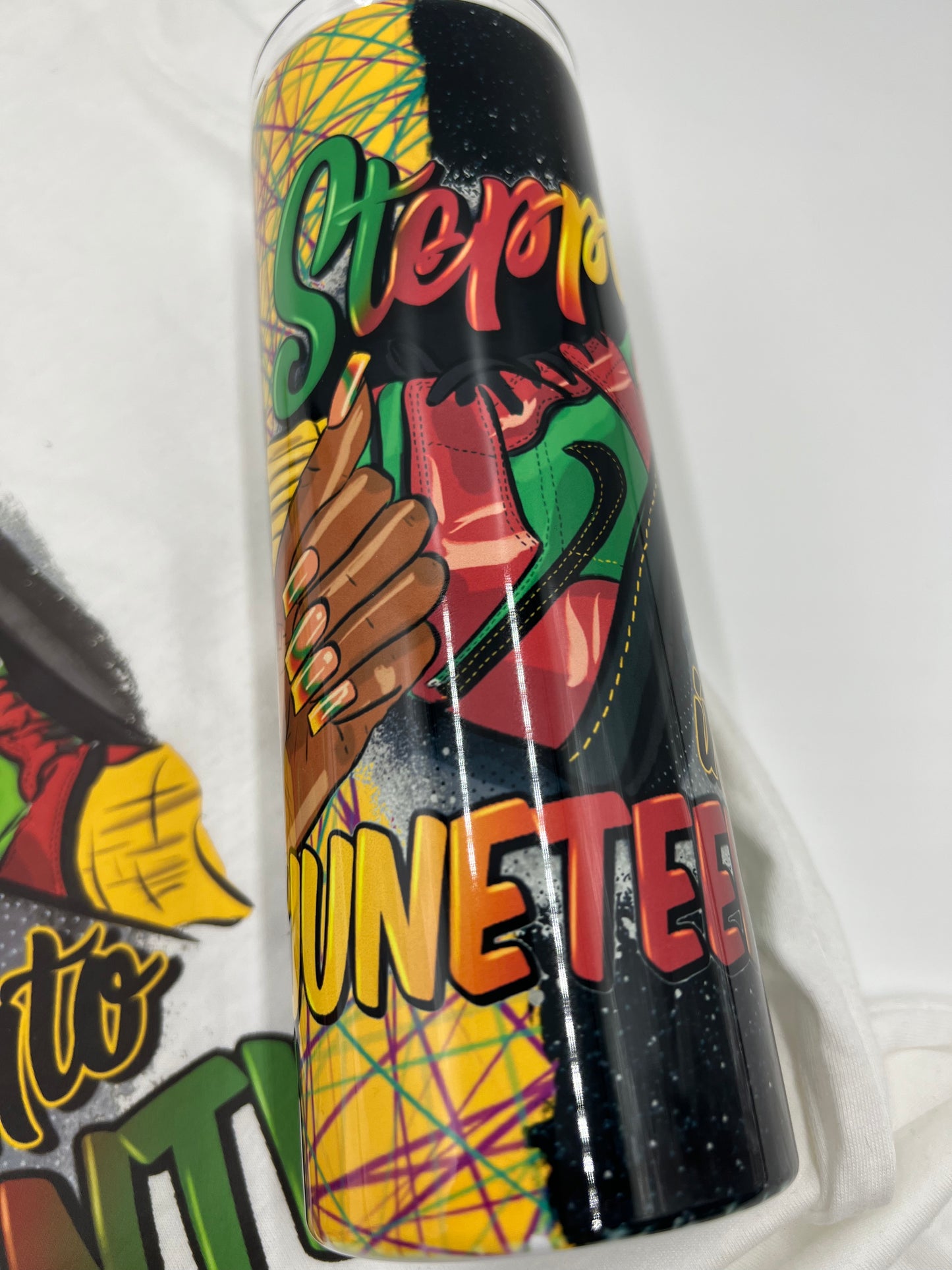 Copy of Juneteenth Tee & Tumbler