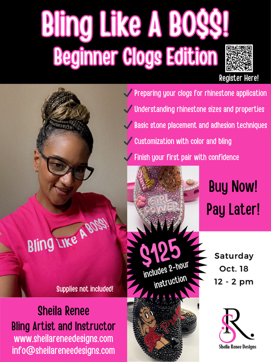 💎 Bling Like A BO$$!! Beginner Clogs Edition