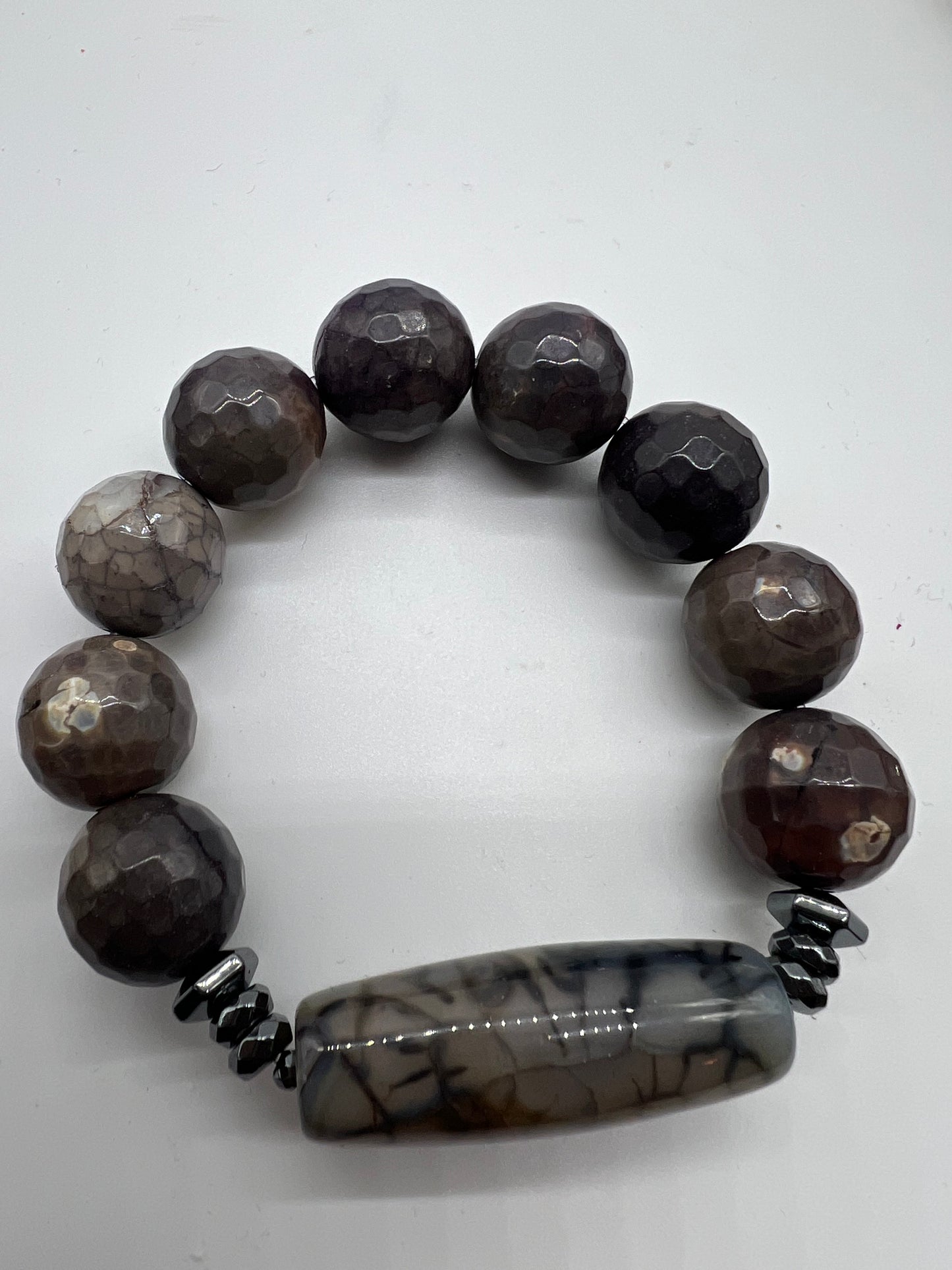 Purple Agate Jewelry Collection