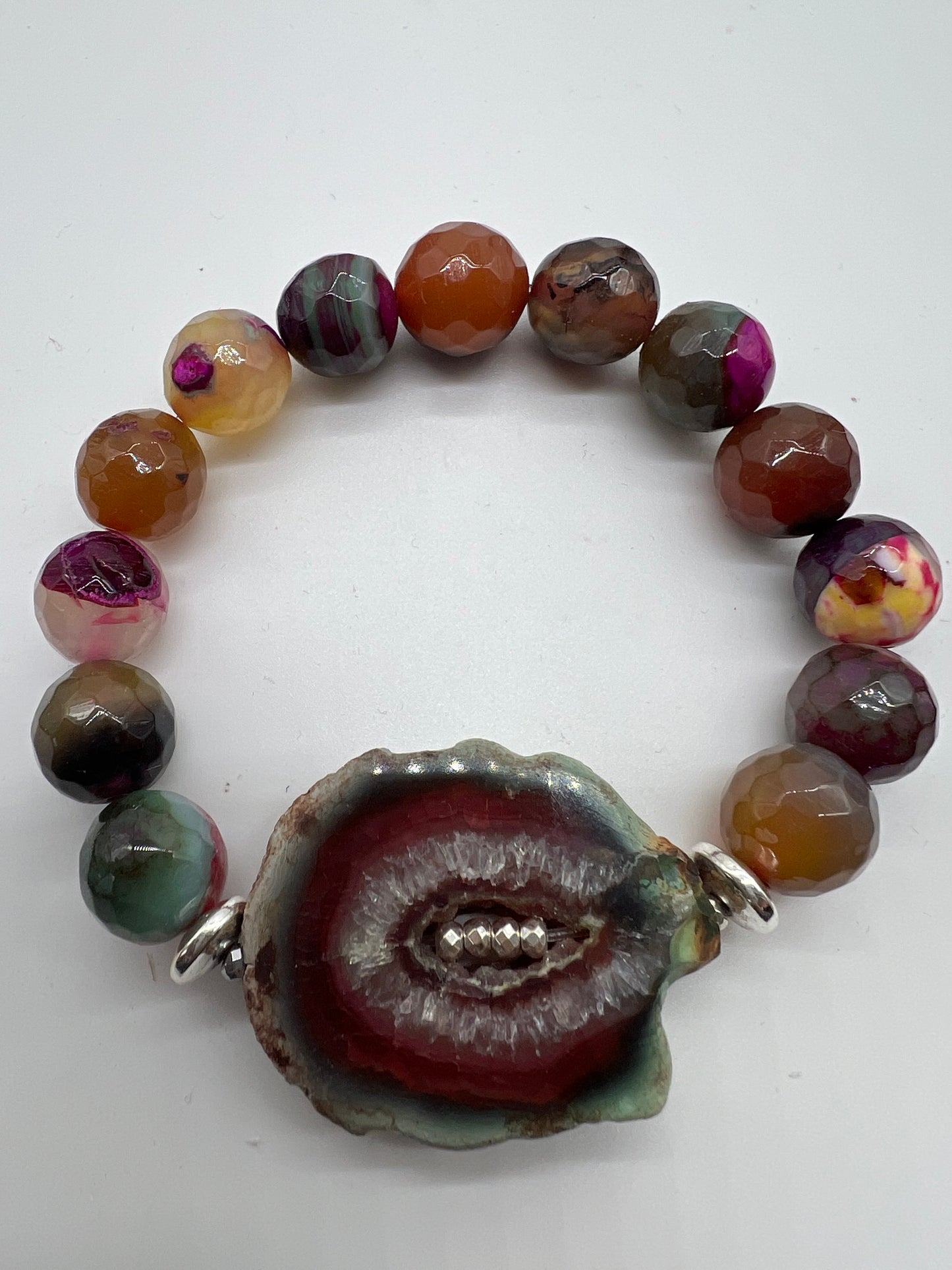 Colorful Agate Jewelry Collection